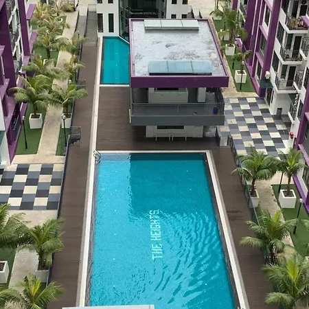 Pixie Homestay At The Heights Residence Ayer Keroh Melaka Exterior photo